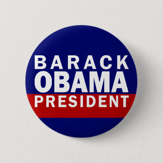 Barack Obama: Präsident! (Schaltfläche Pinback) Button