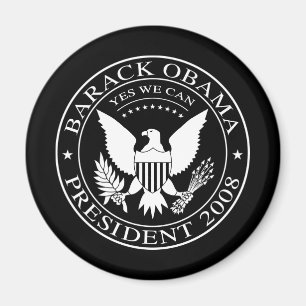 Barack Obama Präsident Siegel 2008 Magnet