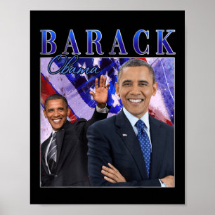 Barack Obama Retro Vintager Stil Poster