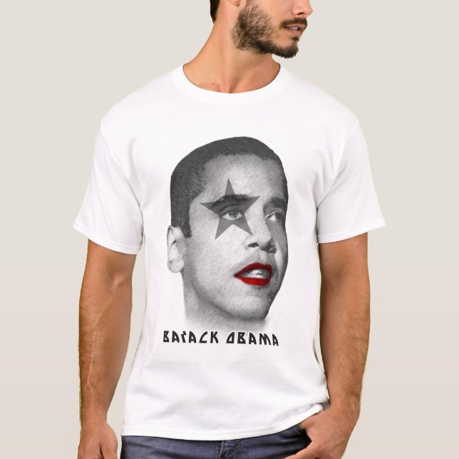 Barack Obama Rockstar T-Shirt (Vorderseite)