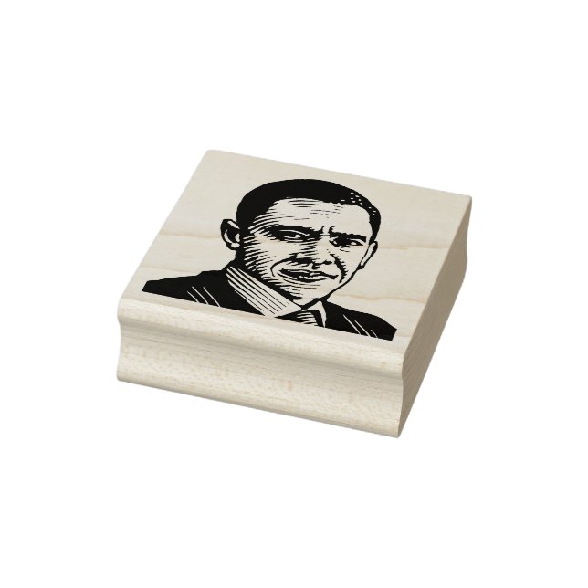 Barack Obama Rubber Briefmarke Gummistempel (Stempel)