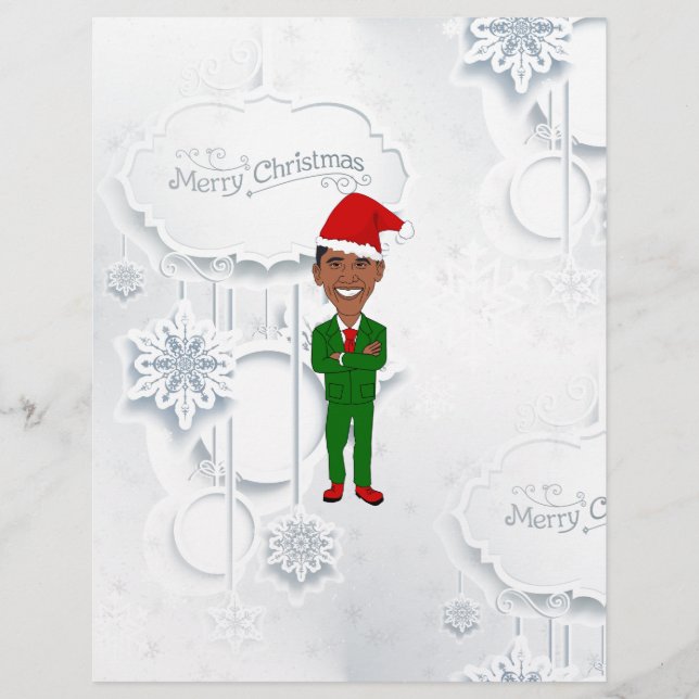 Barack Obama Santa (Vorderseite)