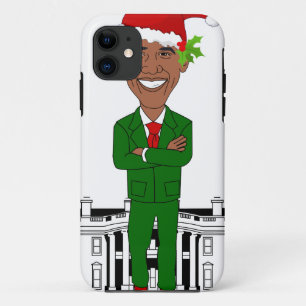 barack obama santa claus iPhone 11 hülle