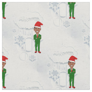 barack obama santa stoff