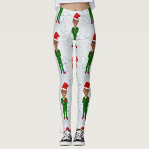 Barack Obama Santas Leggings