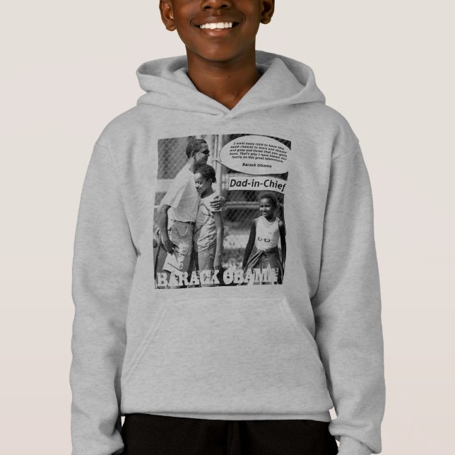 BARACK OBAMA SCHERZT SWEATSHIRT (Vorderseite)