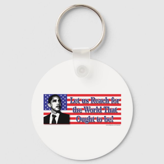 Barack Obama Schlüsselanhänger (Vorderseite)