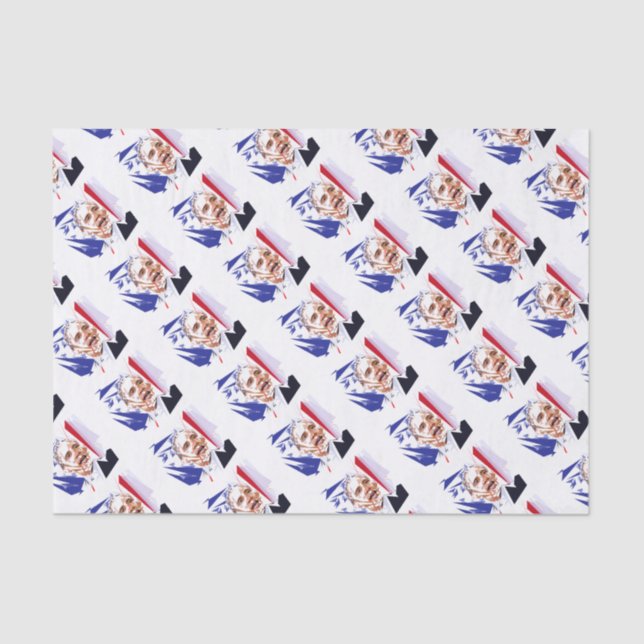 Barack Obama Seidenpapier (Vorderseite)