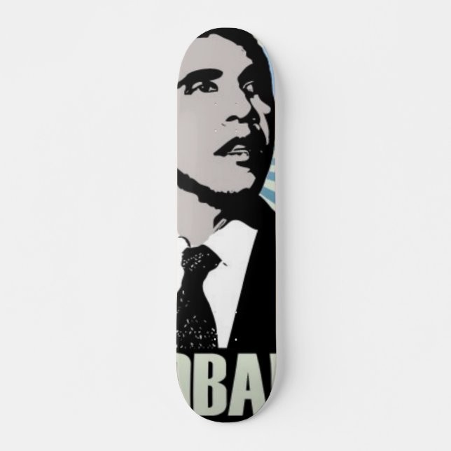Barack Obama Skateboard (Vorne)