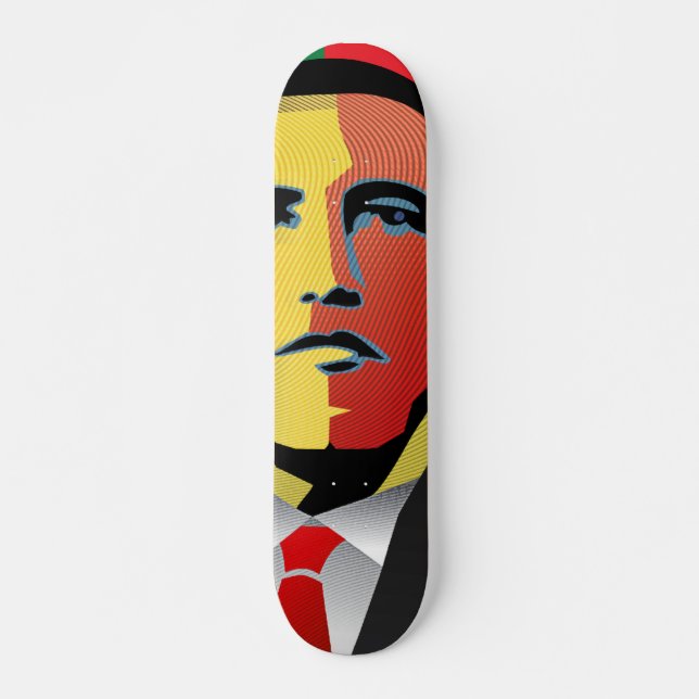 Barack Obama Skateboard (Vorne)