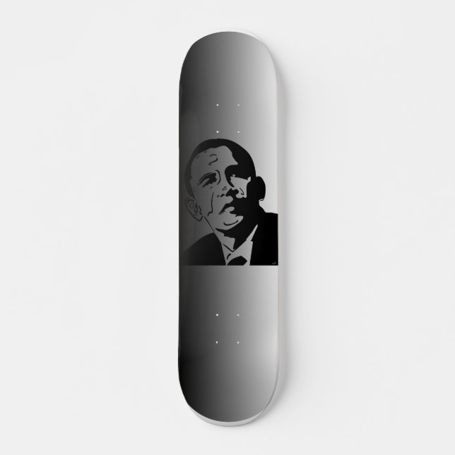 Barack Obama Skateboard (Vorne)