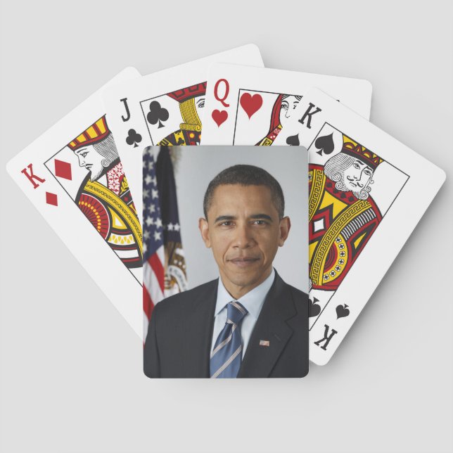 Barack Obama Spielkarten (Rückseite)