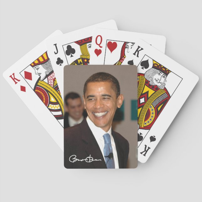 Barack Obama Spielkarten (Rückseite)