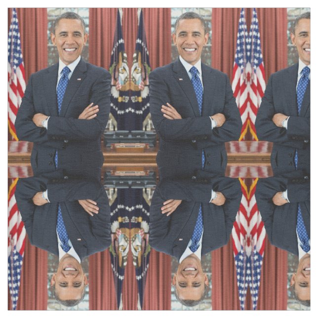 Barack Obama Stoff (Muster)