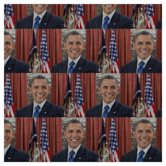 Barack Obama Stoff (Muster)