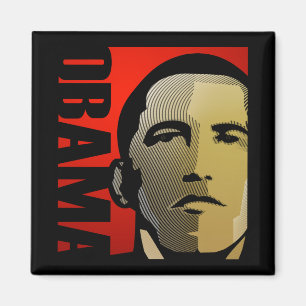 Barack Obama Superheld Magnet