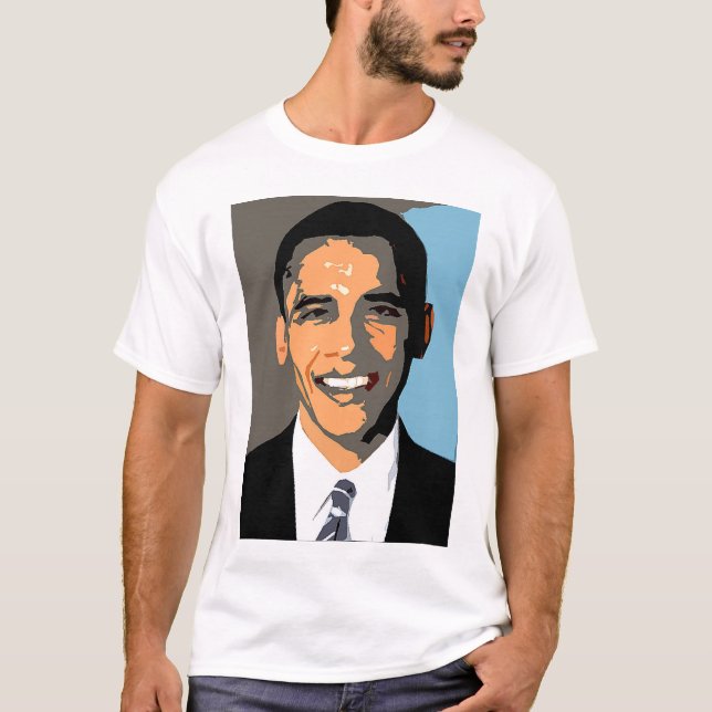 Barack Obama T-Shirt (Vorderseite)