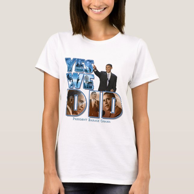Barack Obama T-Shirt (Vorderseite)