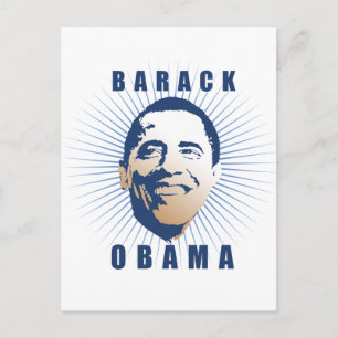 Barack Obama T - Shirt Postkarte