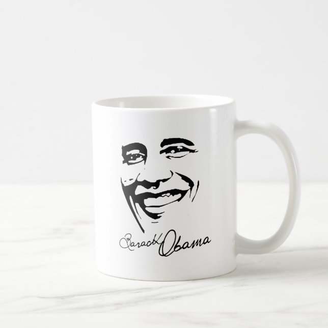Barack Obama Unterzeichnung Tasse (Rechts)