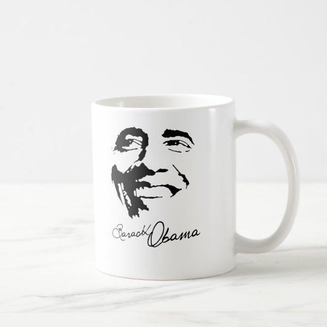 Barack Obama Unterzeichnung Tasse (Rechts)
