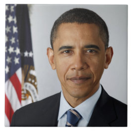 Barack Obama US-Präsident Weißes Haus Portrait Fliese