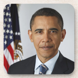 Barack Obama US-Präsident Weißes Haus Portrait Getränkeuntersetzer
