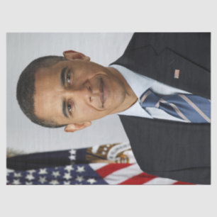 Barack Obama US-Präsident Weißes Haus Portrait Seidenpapier