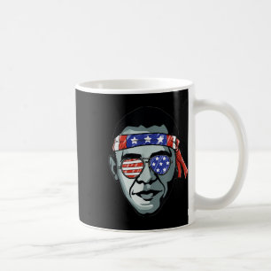 Barack Obama Usa Gles Bandana Patriotic Proud Demo Kaffeetasse