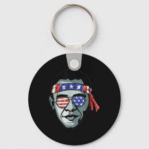Barack Obama Usa Gles Bandana Patriotic Proud Demo Schlüsselanhänger
