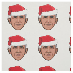 BARACK OBAMA Weihnachten Stoff