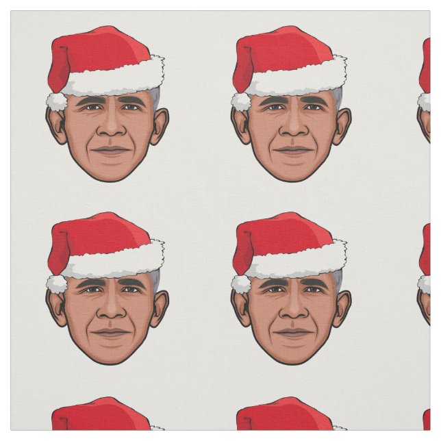 BARACK OBAMA Weihnachten Stoff (Muster)