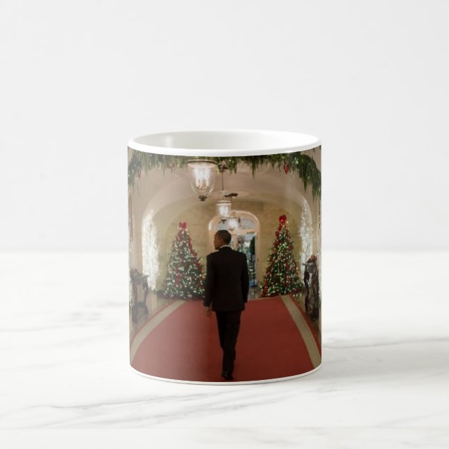 Barack Obama - Weihnachten - Tasse (Mittel)