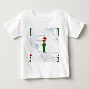 barack obama weihnachtsmann baby t-shirt