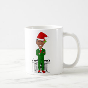 barack obama weihnachtsmann tasse