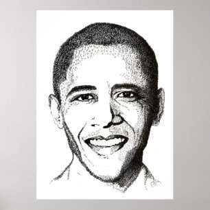 Barack Obama - zehn Gebote Poster