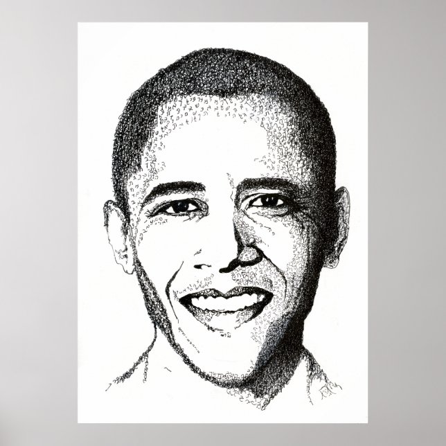 Barack Obama - zehn Gebote Poster (Vorne)