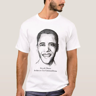 Barack Obama - zehn Gebote T-Shirt
