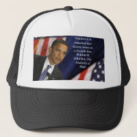 Barack Obama Zitat auf Geschichte