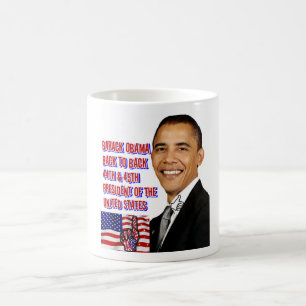 Barack Obama, zurück auf Zurück_ Tasse