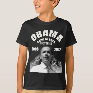Barack Obama Zurück-zu-Zurück-Sieg-Punkte T-Shirt