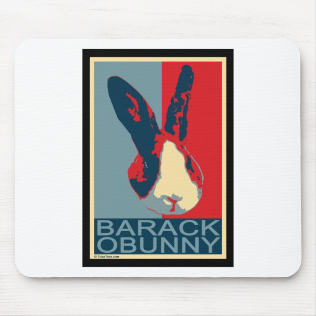 Barack Obunny Mousepad (Vorne)