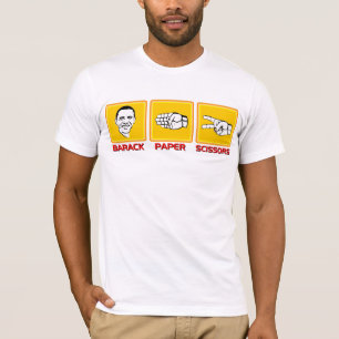 Barack Papierscheren T-Shirt