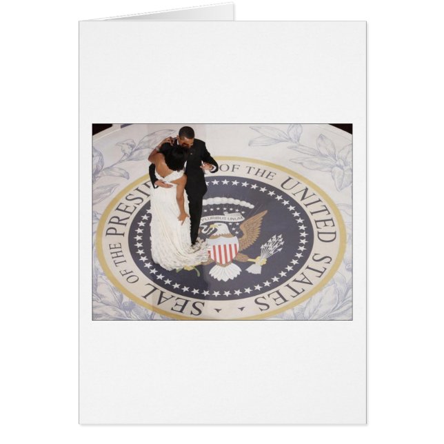 Barack und Michelle Obama (Vorne)