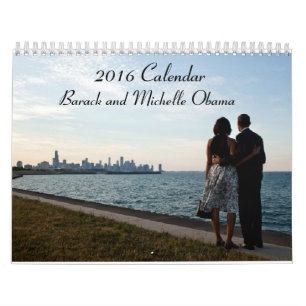 Barack und Michelle Obama 2016 - Kalender