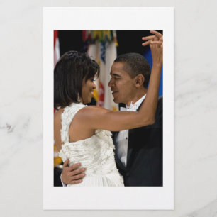 Barack und Michelle Obama Briefpapier
