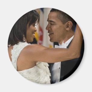 Barack und Michelle Obama Magnet