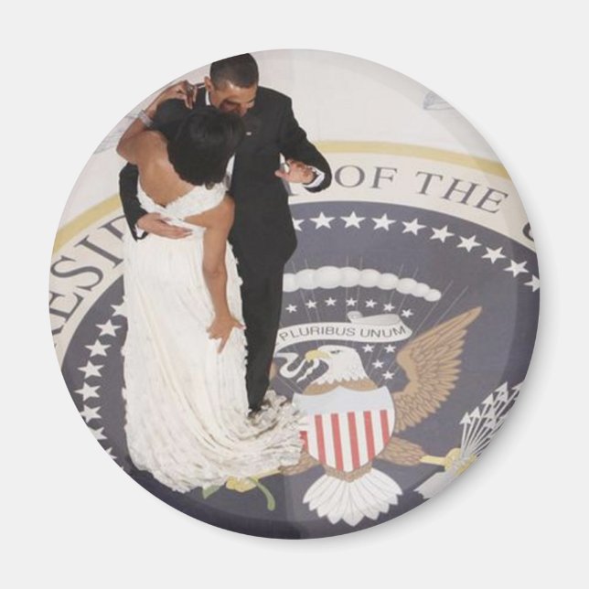 Barack und Michelle Obama Magnet (Vorne)