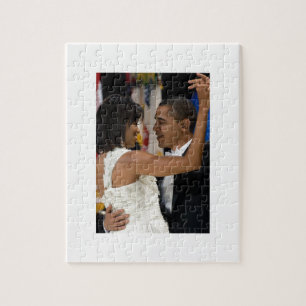 Barack und Michelle Obama Puzzle