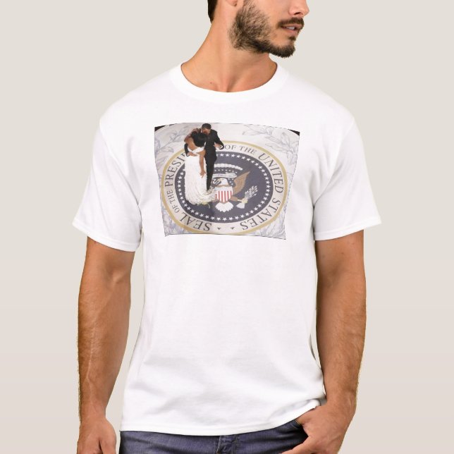 Barack und Michelle Obama T-Shirt (Vorderseite)